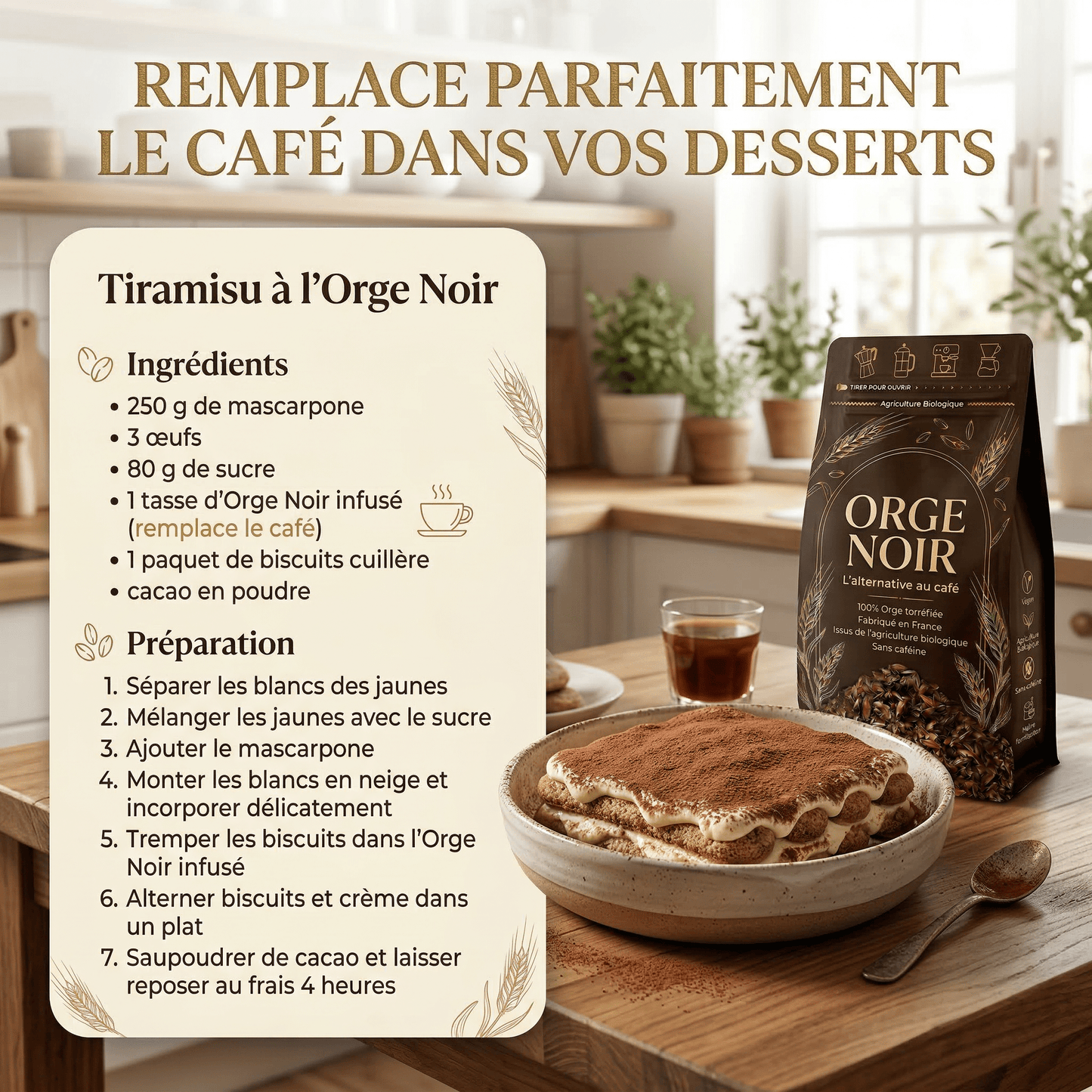 Café d'Orge Noir - Pure Tea