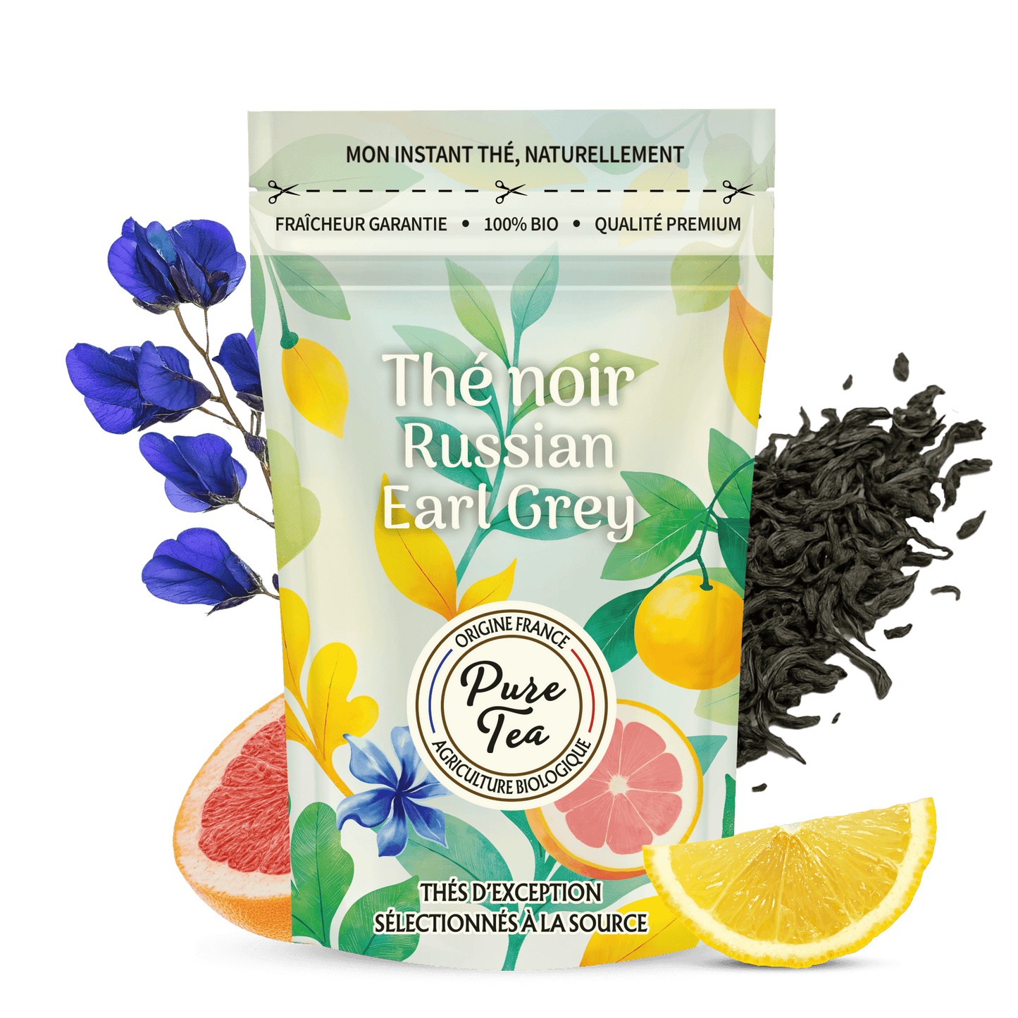 Russian Earl Grey Bio - Pure Tea