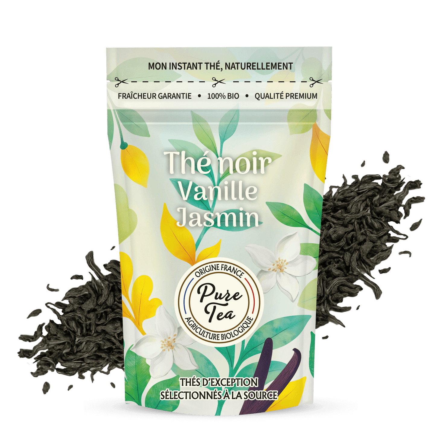 Thé Vanille Jasmin Bio - Pure Tea