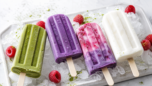 Bâtonnets glacés maison : 5 recettes au matcha, à l'ube et aux fruits (sans sorbetière) - Pure Tea