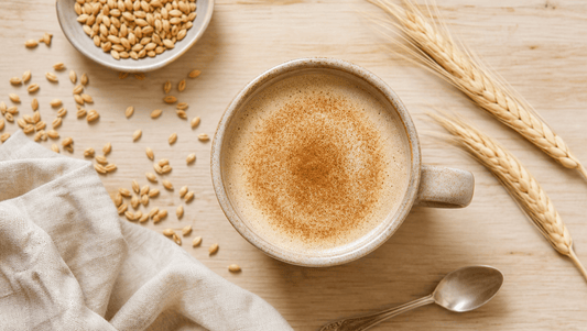 Café d'orge : bienfaits, préparation et recette de latte sans caféine - Pure Tea