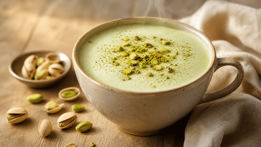 Latte pistache maison : la recette crémeuse (chaud & glacé) + astuces - Pure Tea