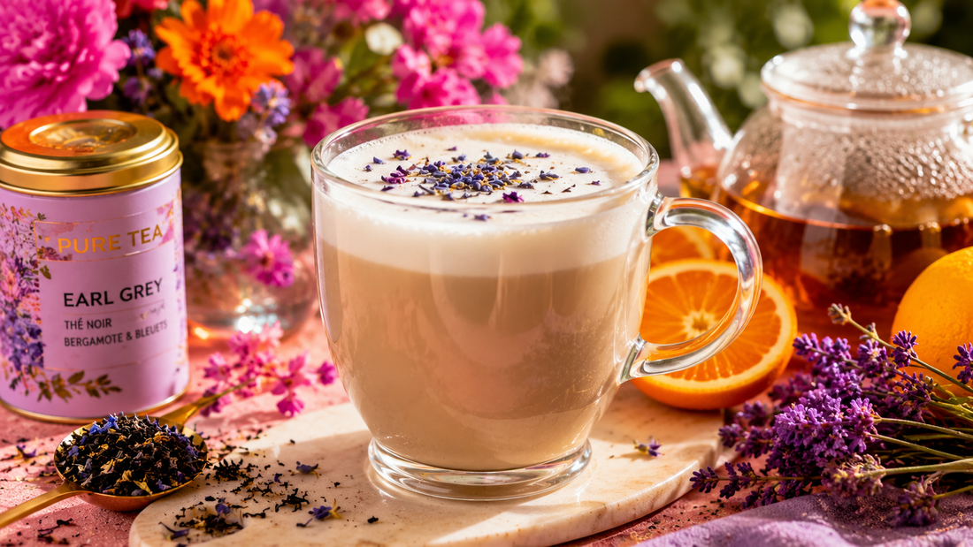 London Fog : recette du latte Earl Grey maison - Pure Tea