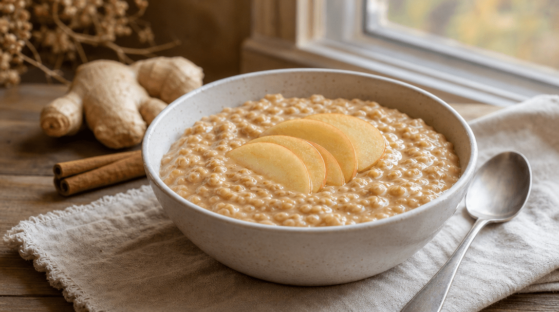 Porridge pain d’épices : la recette au Gingerbread Latte - Pure Tea