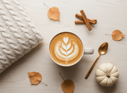 Pumpkin spice latte : recette et sirop pour boissons gourmandes aux épices - Pure Tea