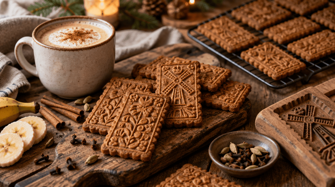 Spéculoos maison : la recette des biscuits de Saint-Nicolas au Banana Spéculoos - Pure Tea