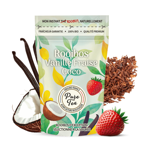 Rooibos Vanille Fraise Coco Bio