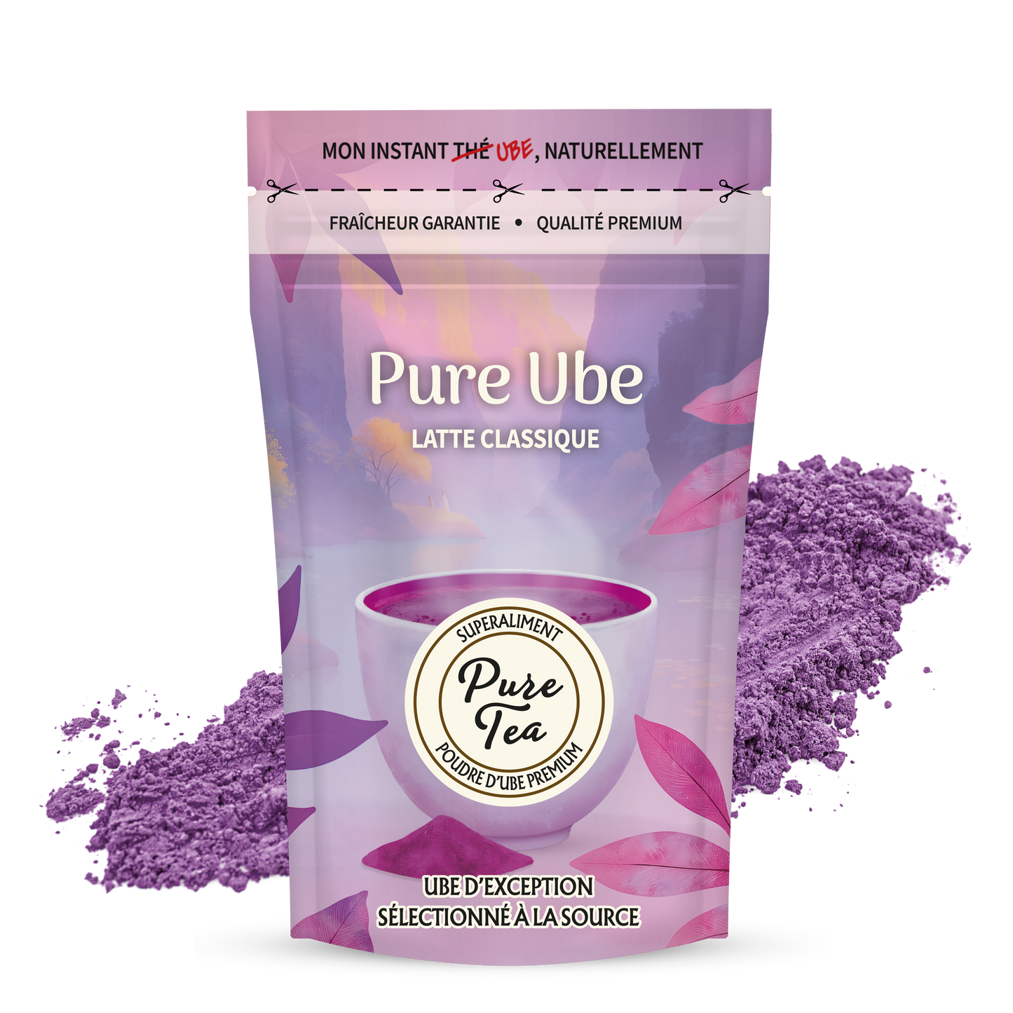 Pack Découverte Ube - Mousseur + Chashaku + 150 Gr + Recettes