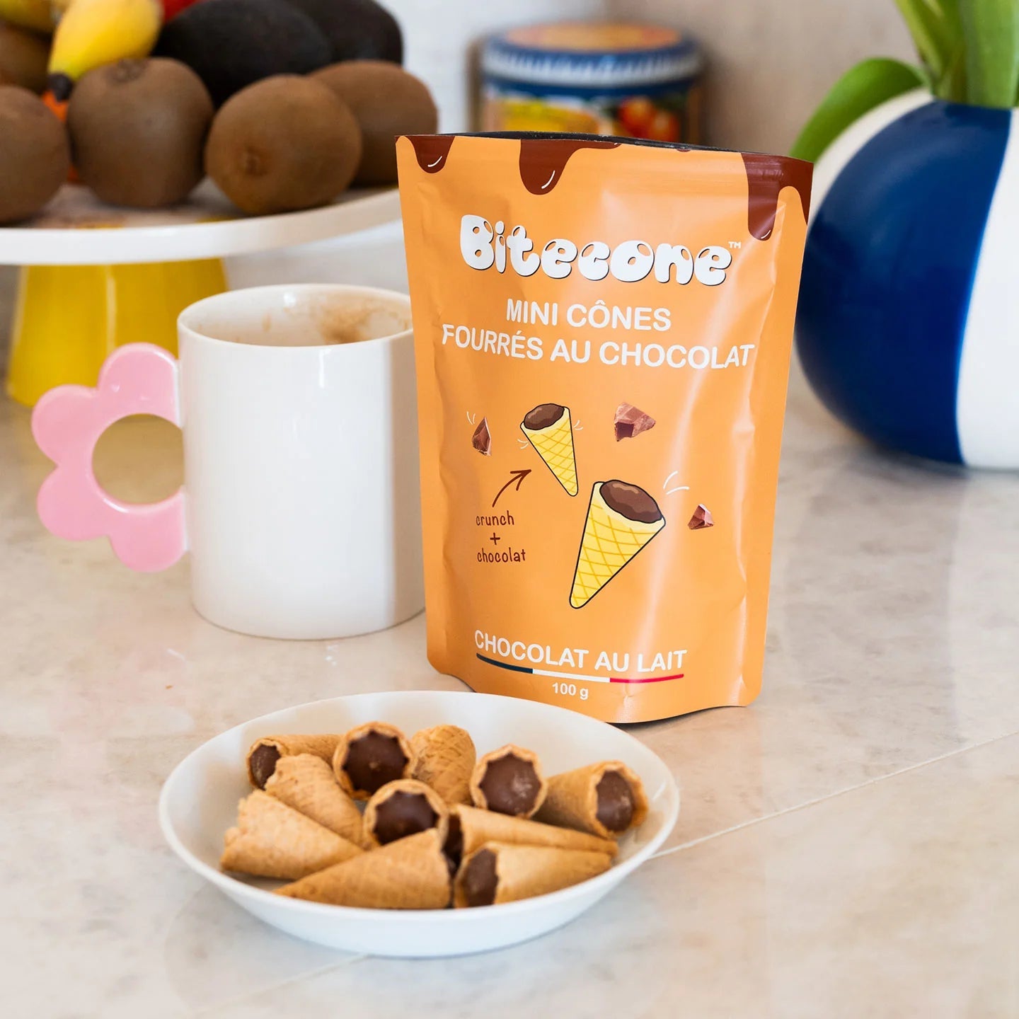 Bitecone™ - Chocolat au lait - Pure Tea