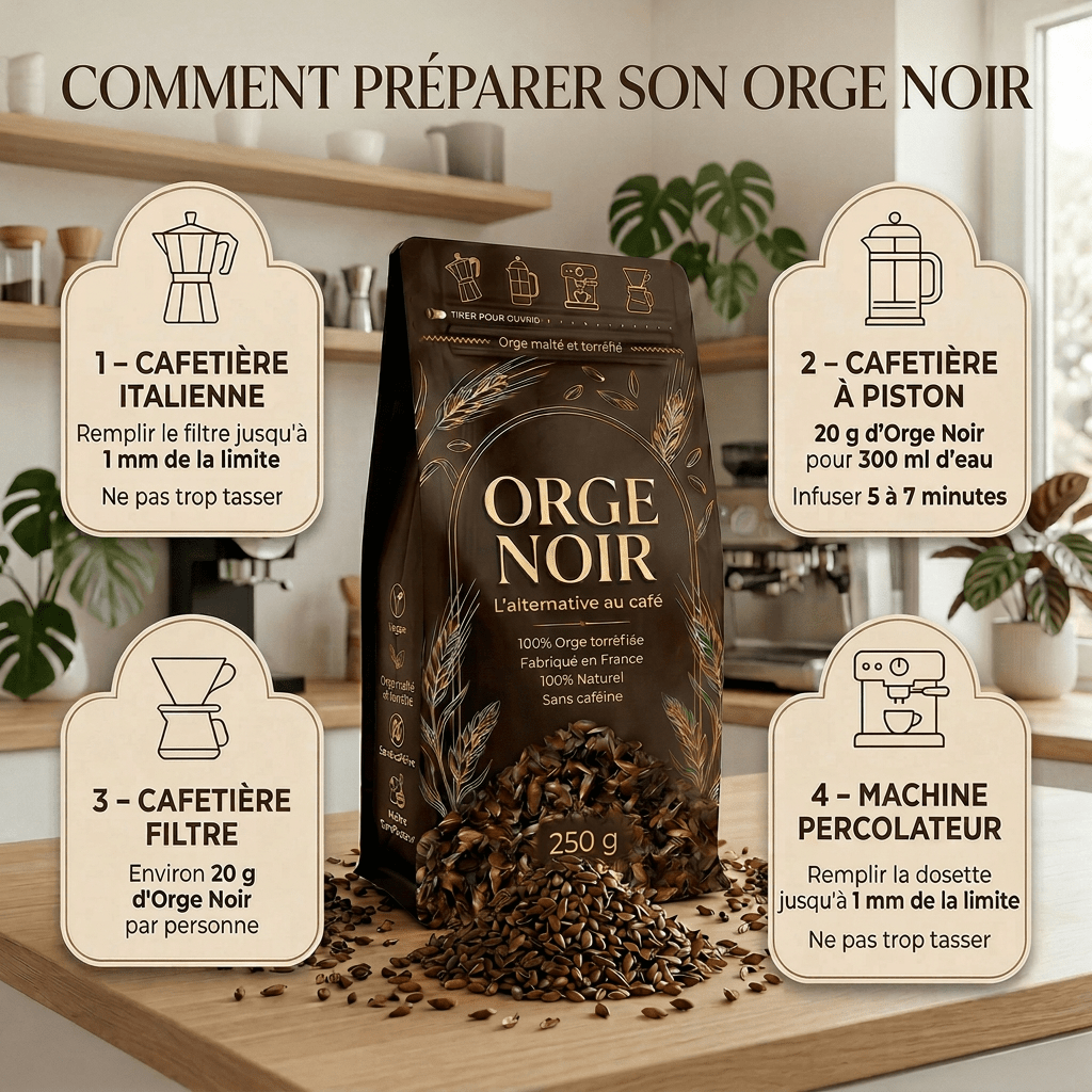 Café d'Orge Noir - Pure Tea