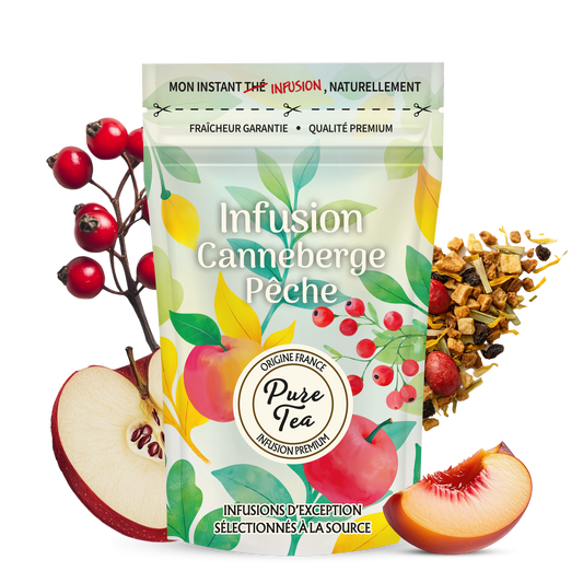 Infusion Canneberge Pêche - Pure Tea