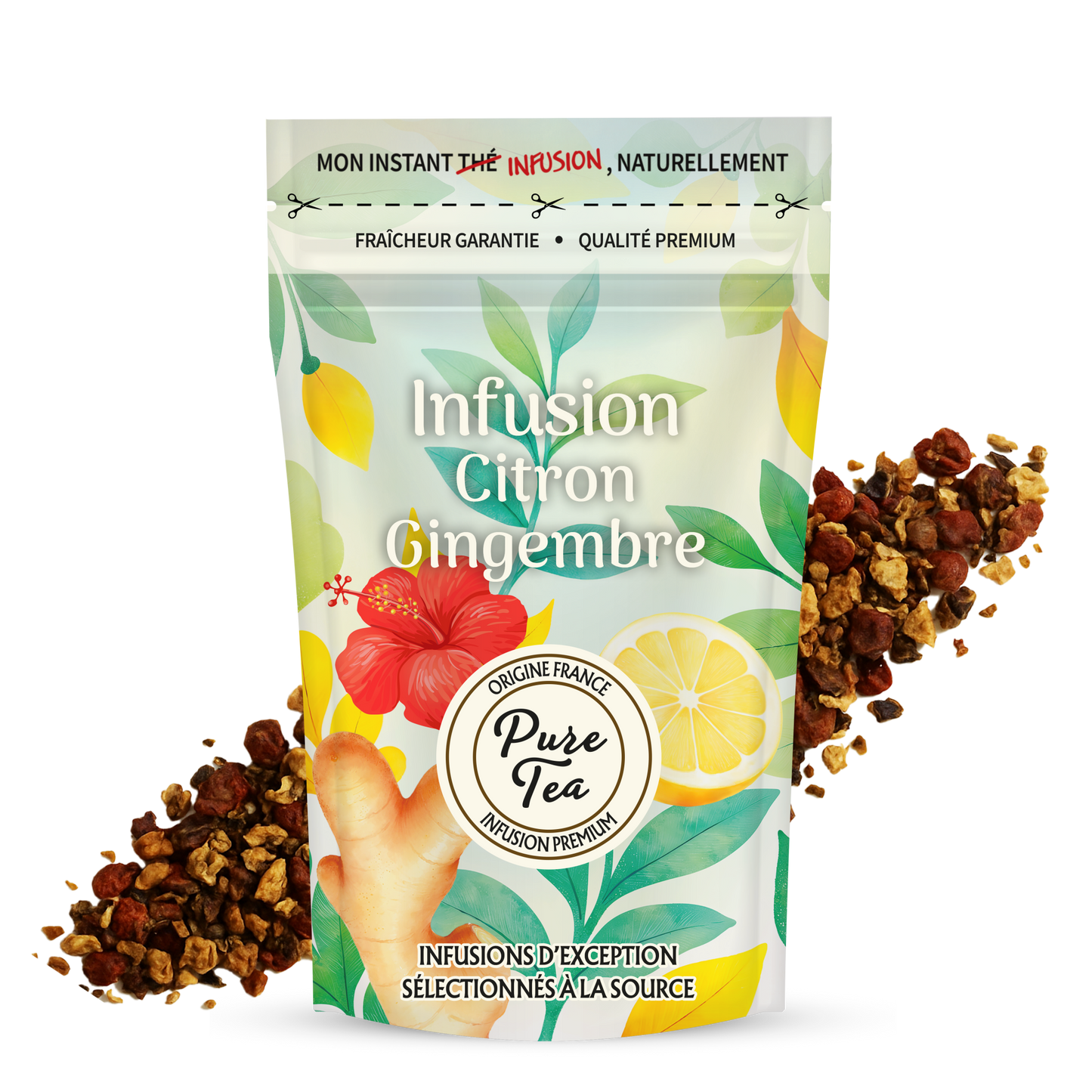 Infusion Citron Gingembre - Pure Tea