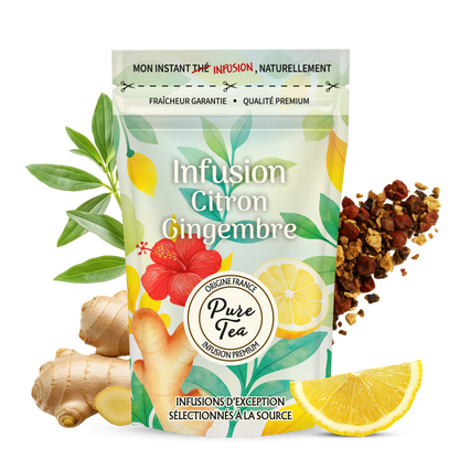 Infusion Citron Gingembre - Pure Tea