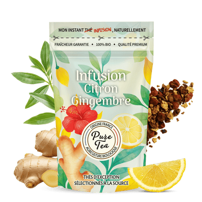 Infusion Citron Gingembre Bio - Pure Tea