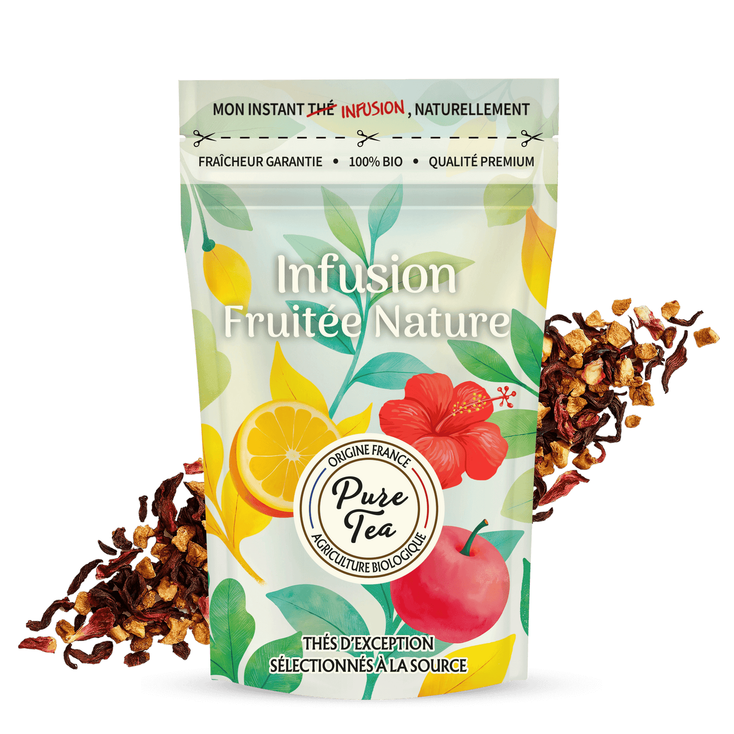 Infusion Fruitée Nature Bio - Pure Tea