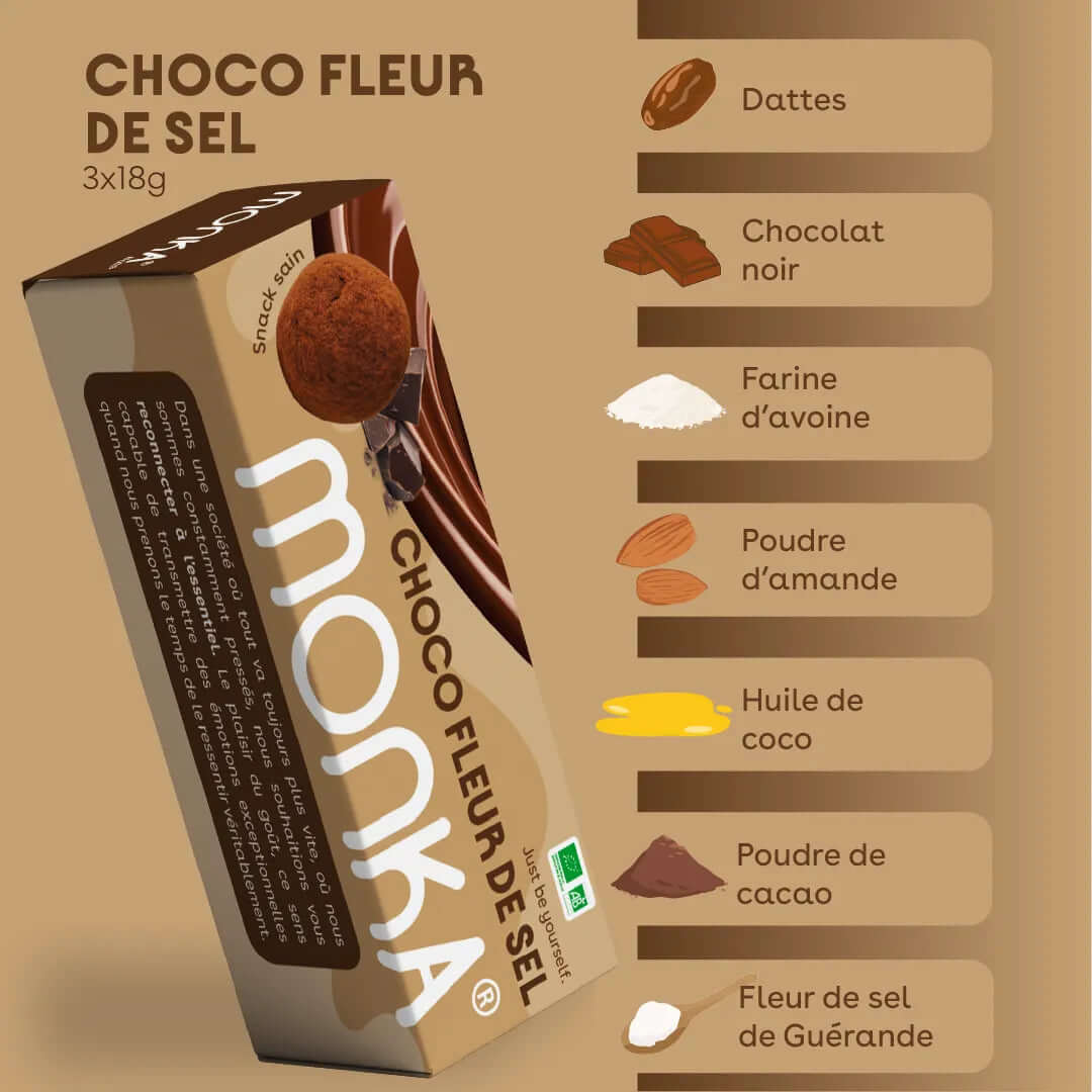 Monka® - Choco fleur de sel (Bio) - Pure Tea