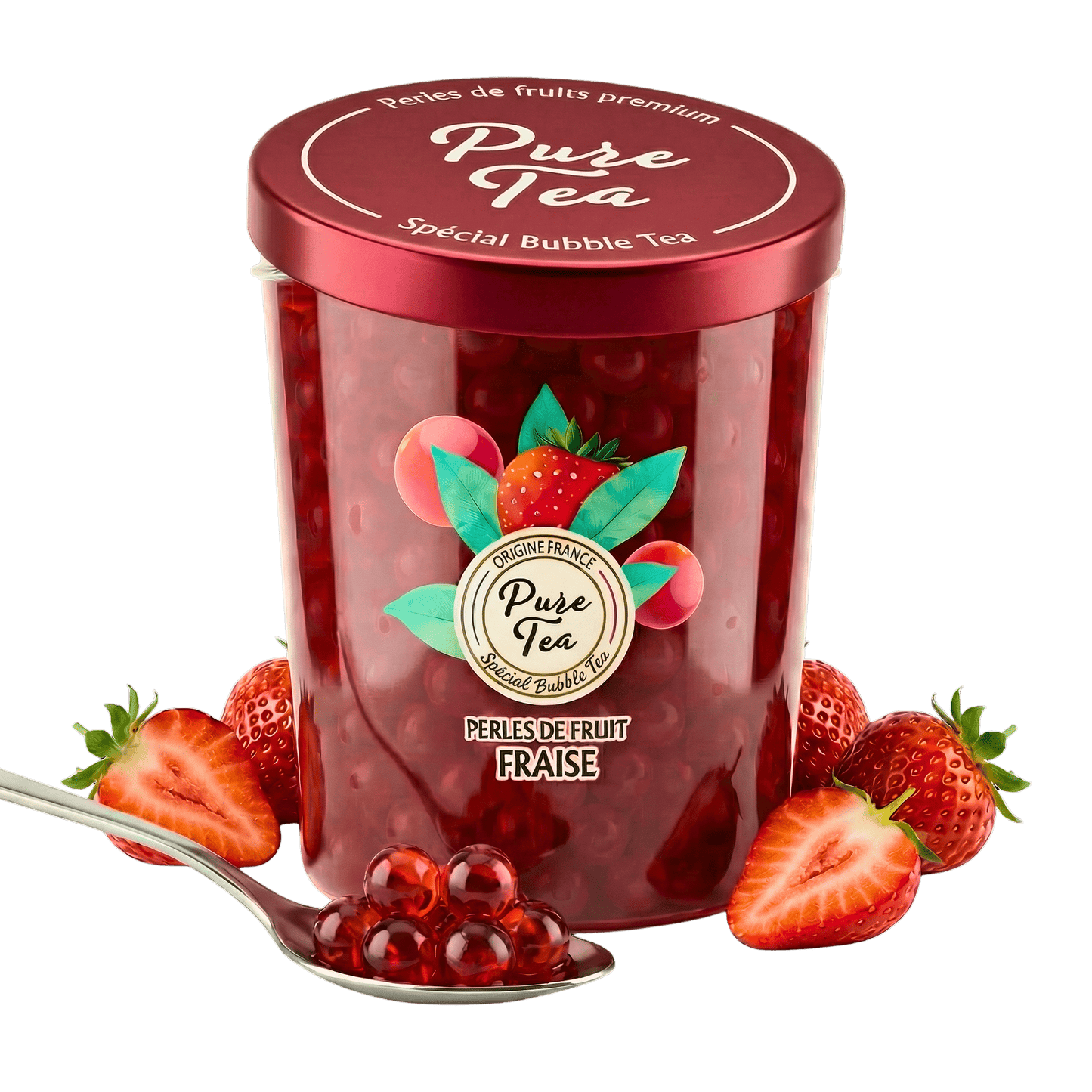 Perles de Fruit - Fraise - Pure Tea