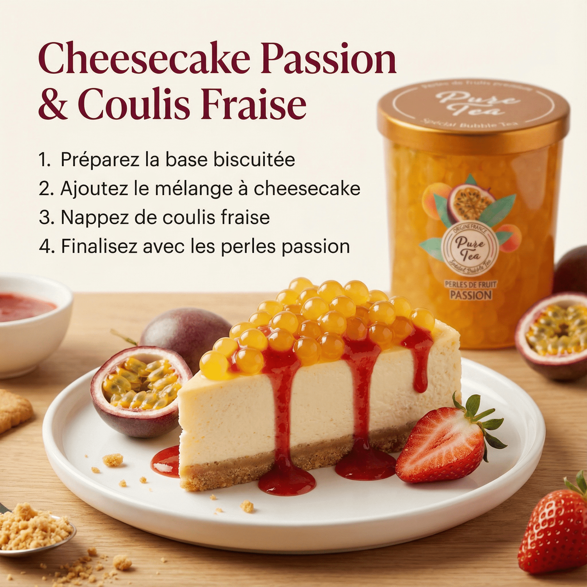 Perles de Fruit - Passion - Pure Tea