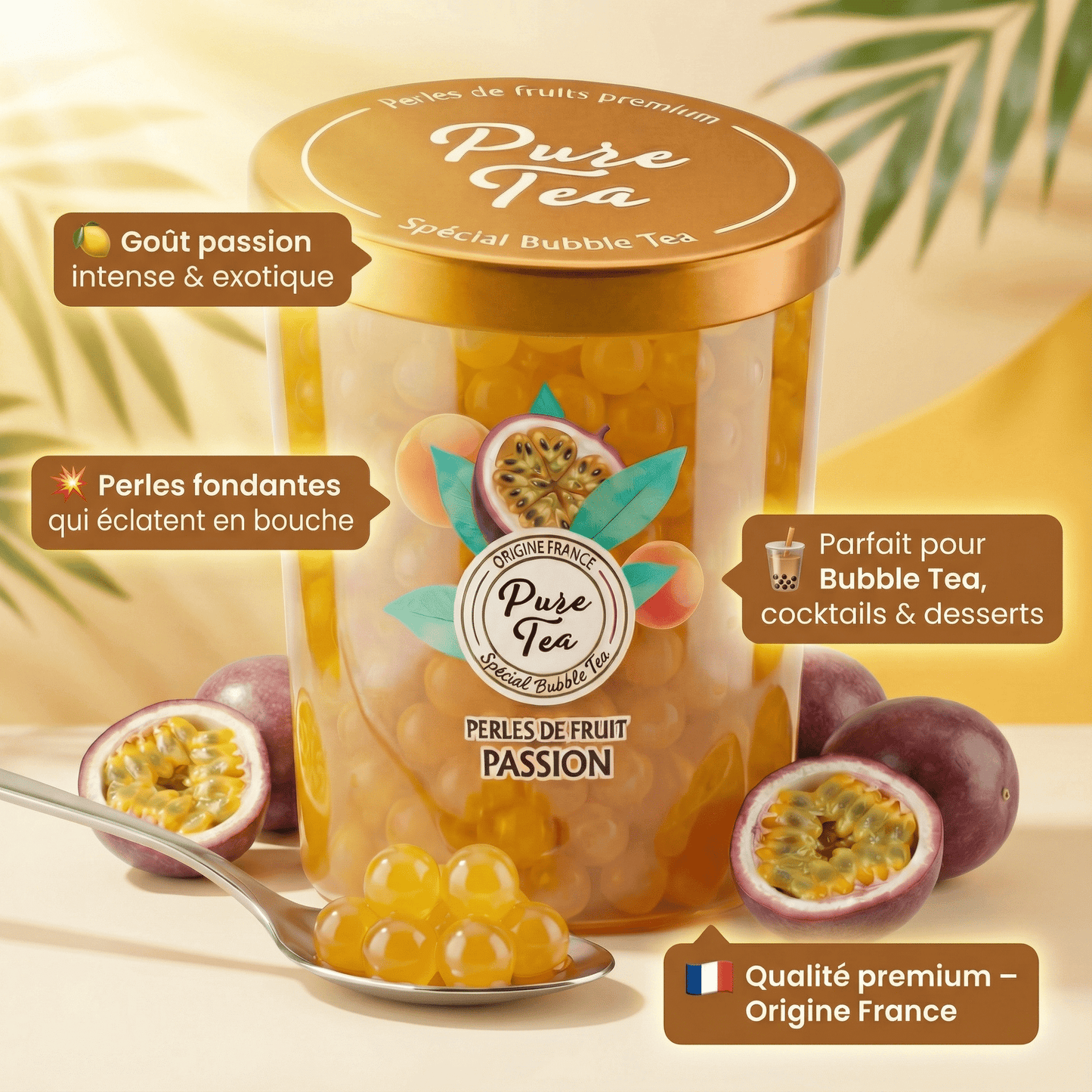 Perles de Fruit - Passion - Pure Tea