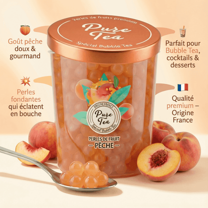 Perles de Fruit - Pêche - Pure Tea