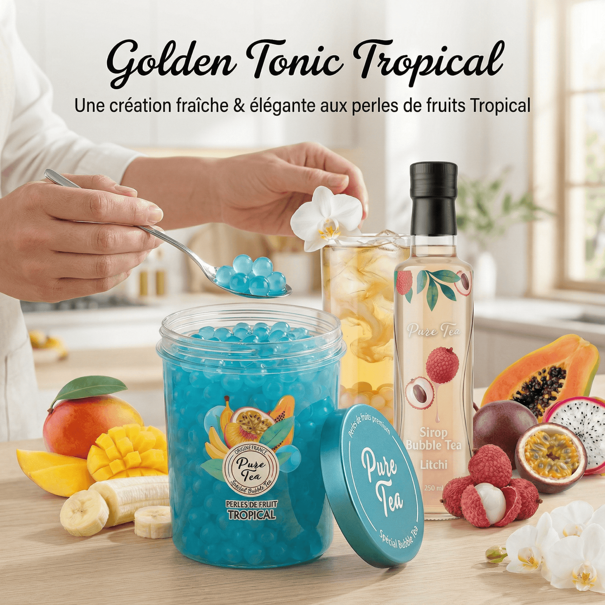 Perles de Fruit - Tropical - Pure Tea