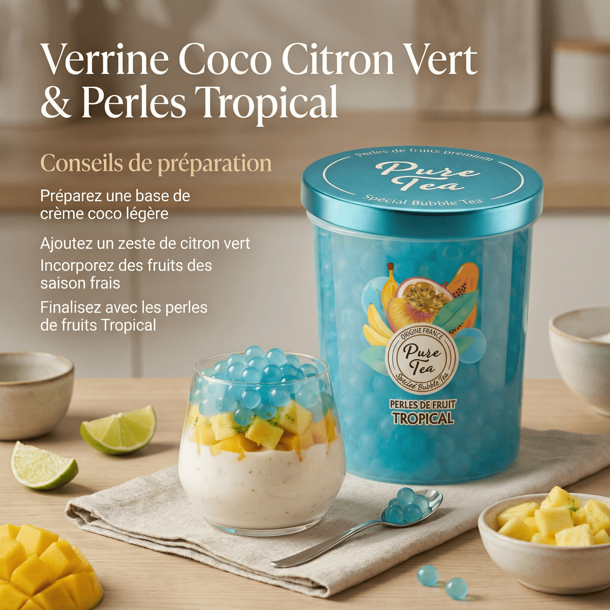 Perles de Fruit - Tropical - Pure Tea