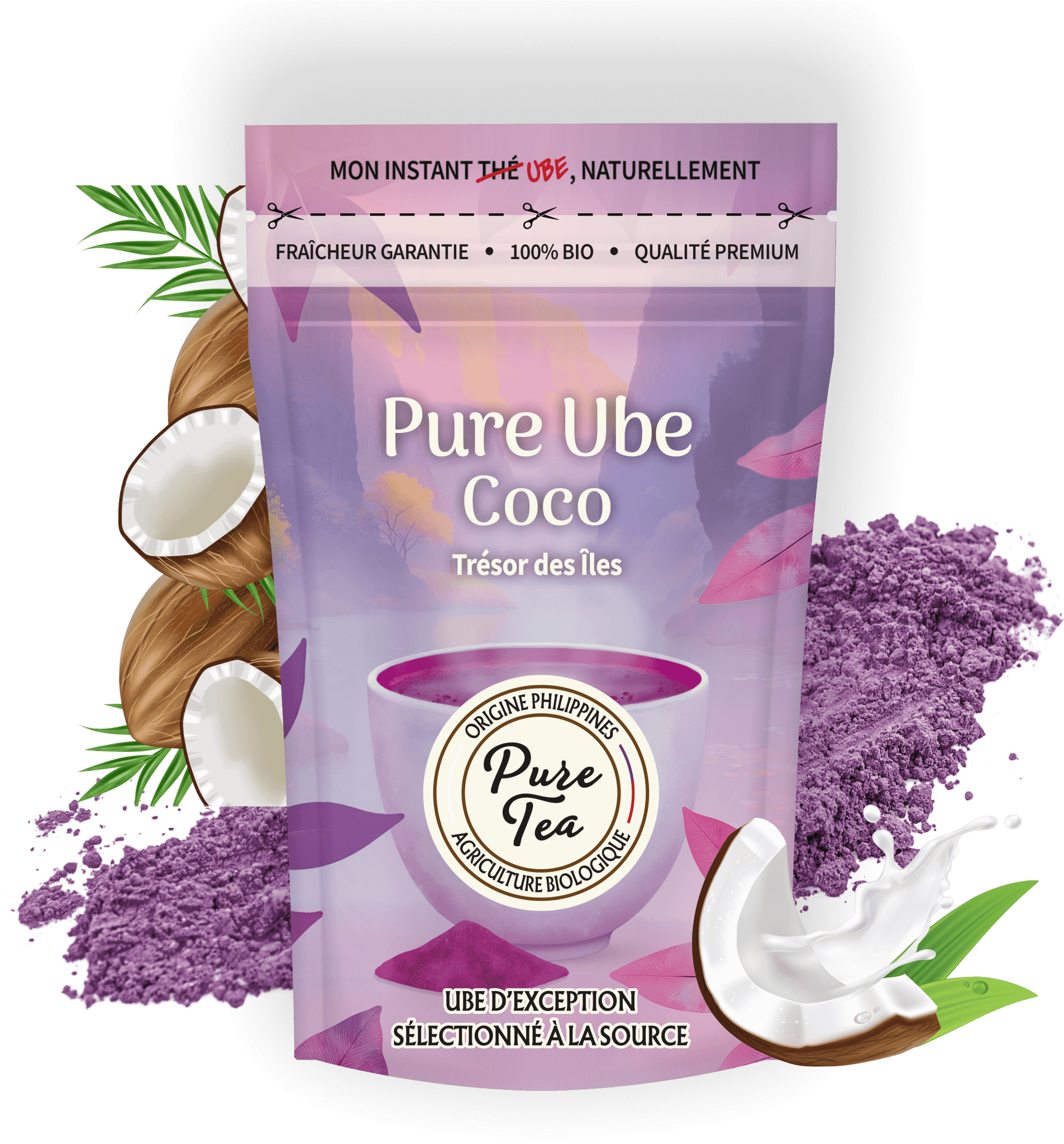 Pure Ube Coco - Pure Tea