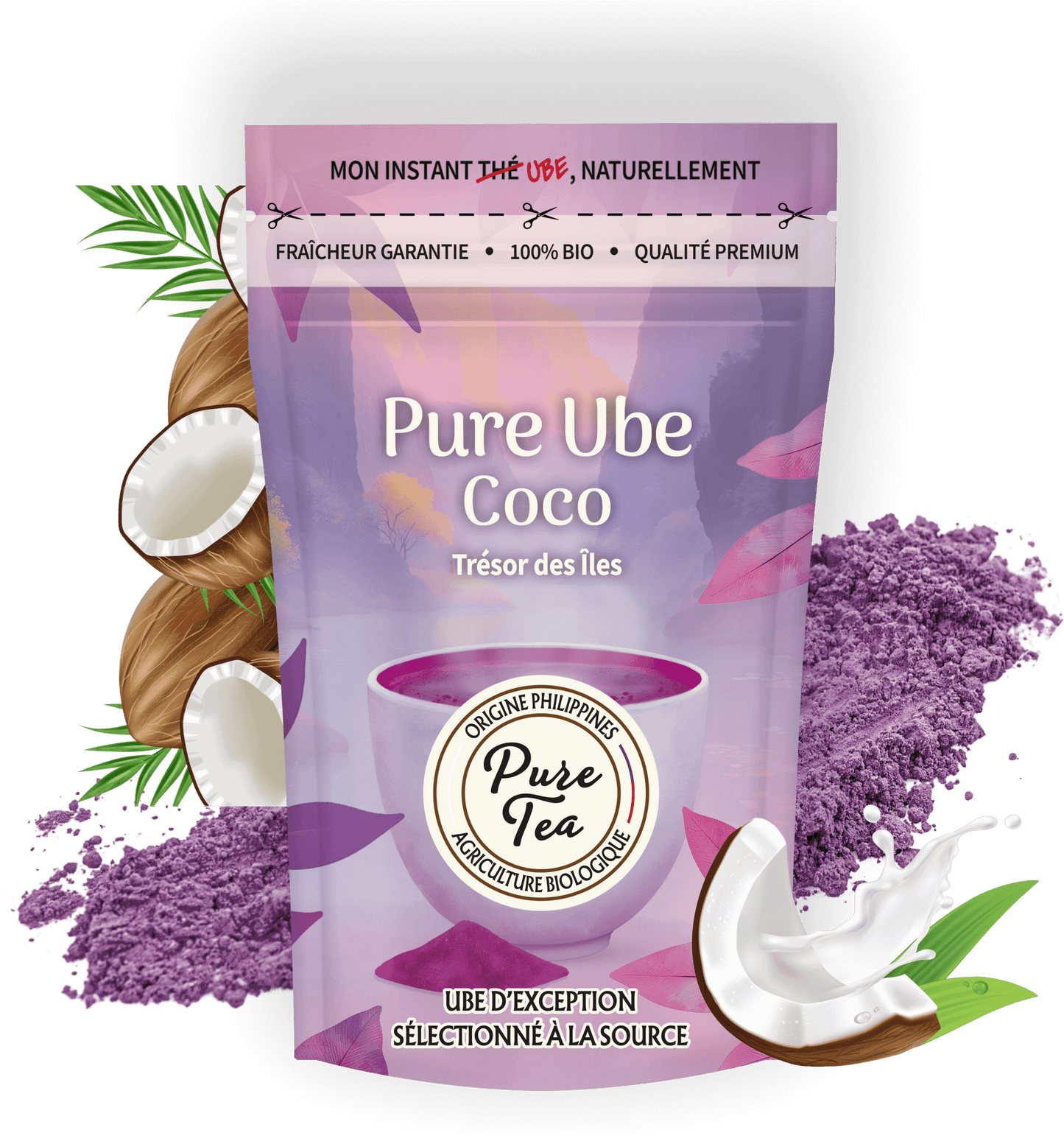 Pure Ube Coco - Pure Tea
