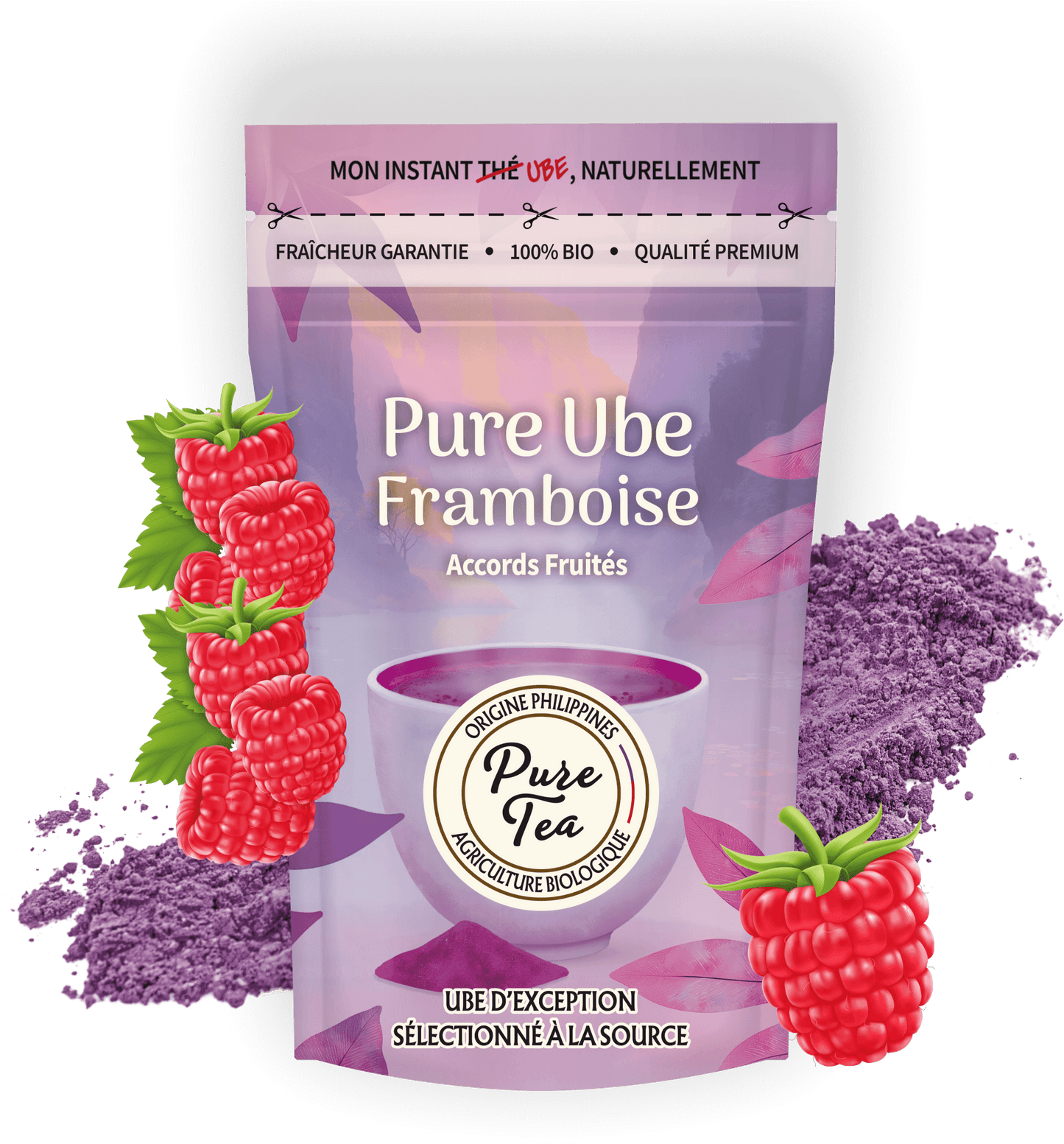 Pure Ube Framboise - Pure Tea