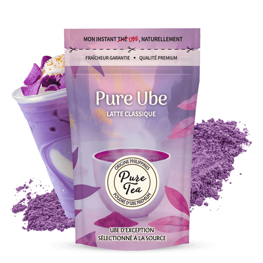 Pure Ube Latte - Pure Tea