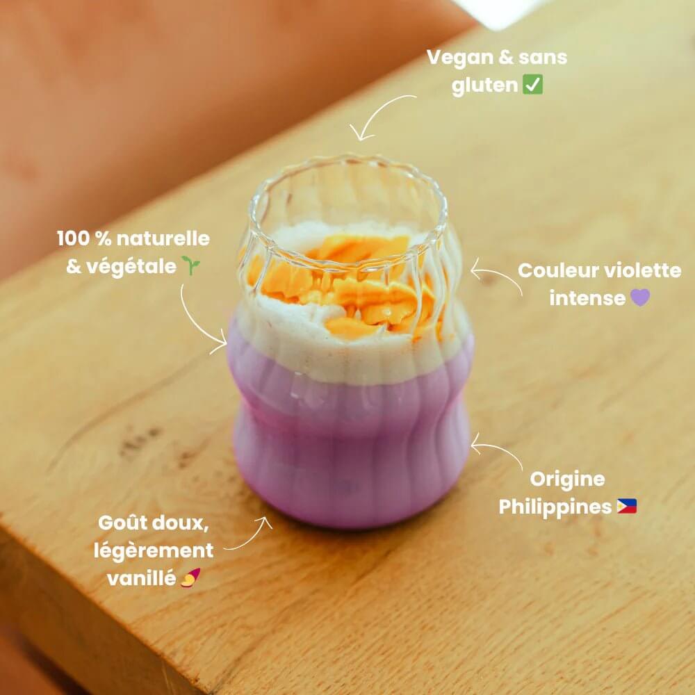 Pure Ube Latte - Pure Tea