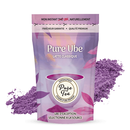 Pure Ube Latte - Pure Tea