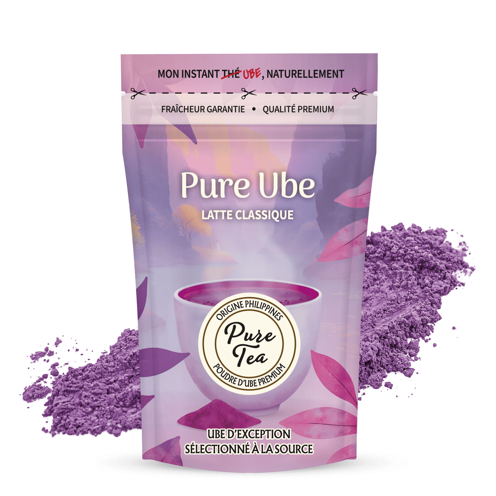 Pure Ube Latte - Pure Tea