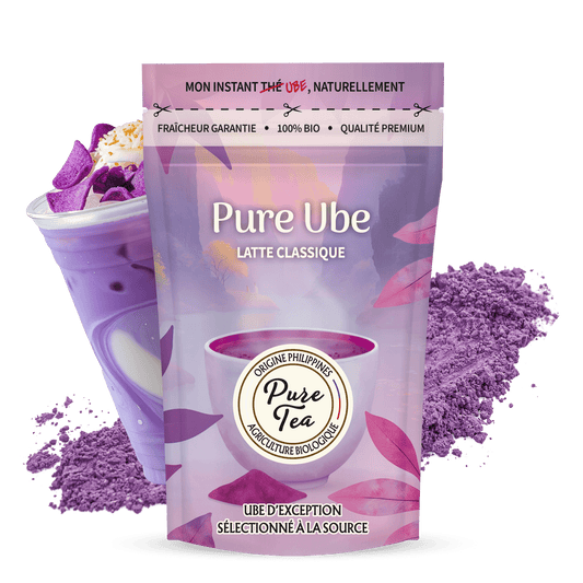 Pure Ube Latte - Pure Tea