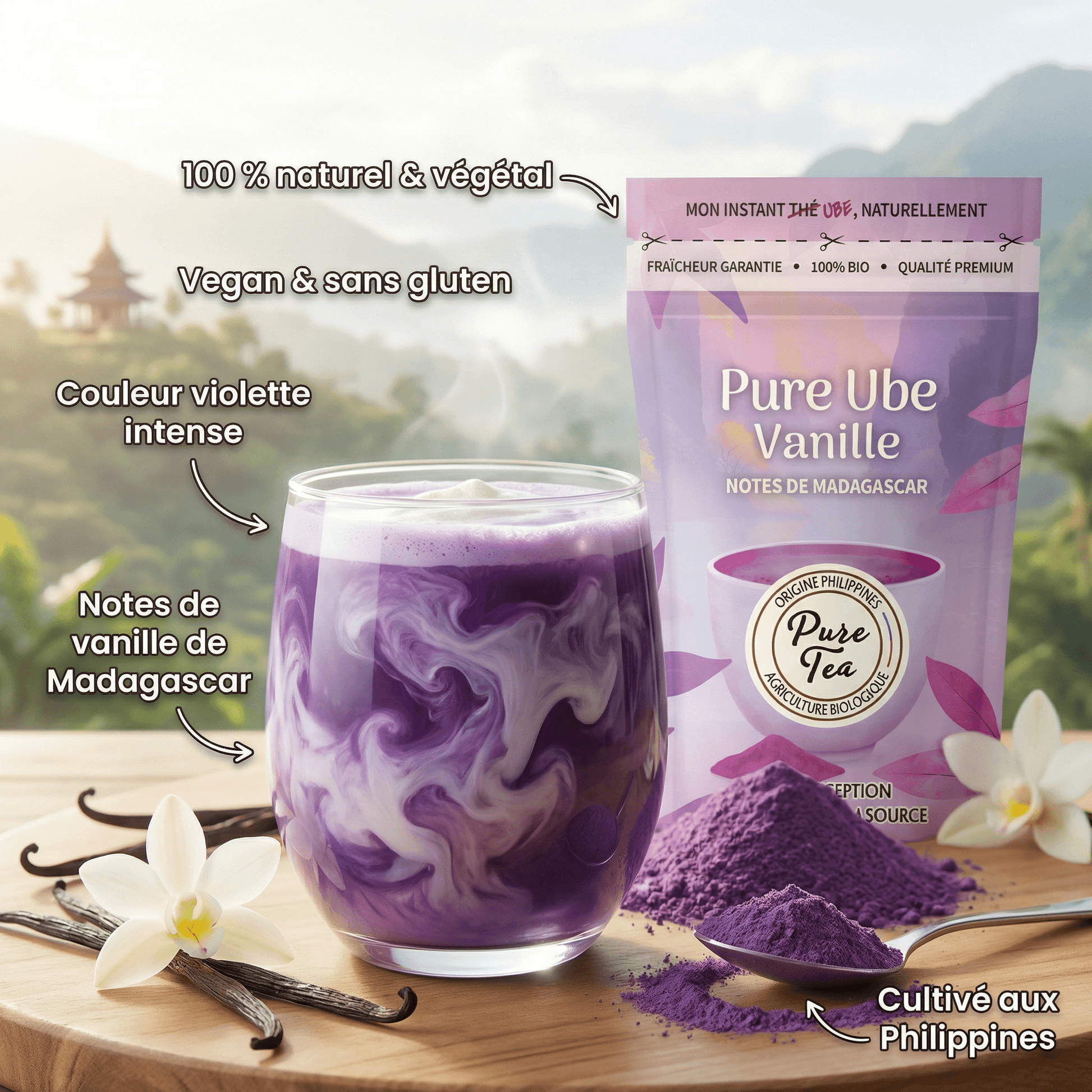 Pure Ube Vanille - Pure Tea