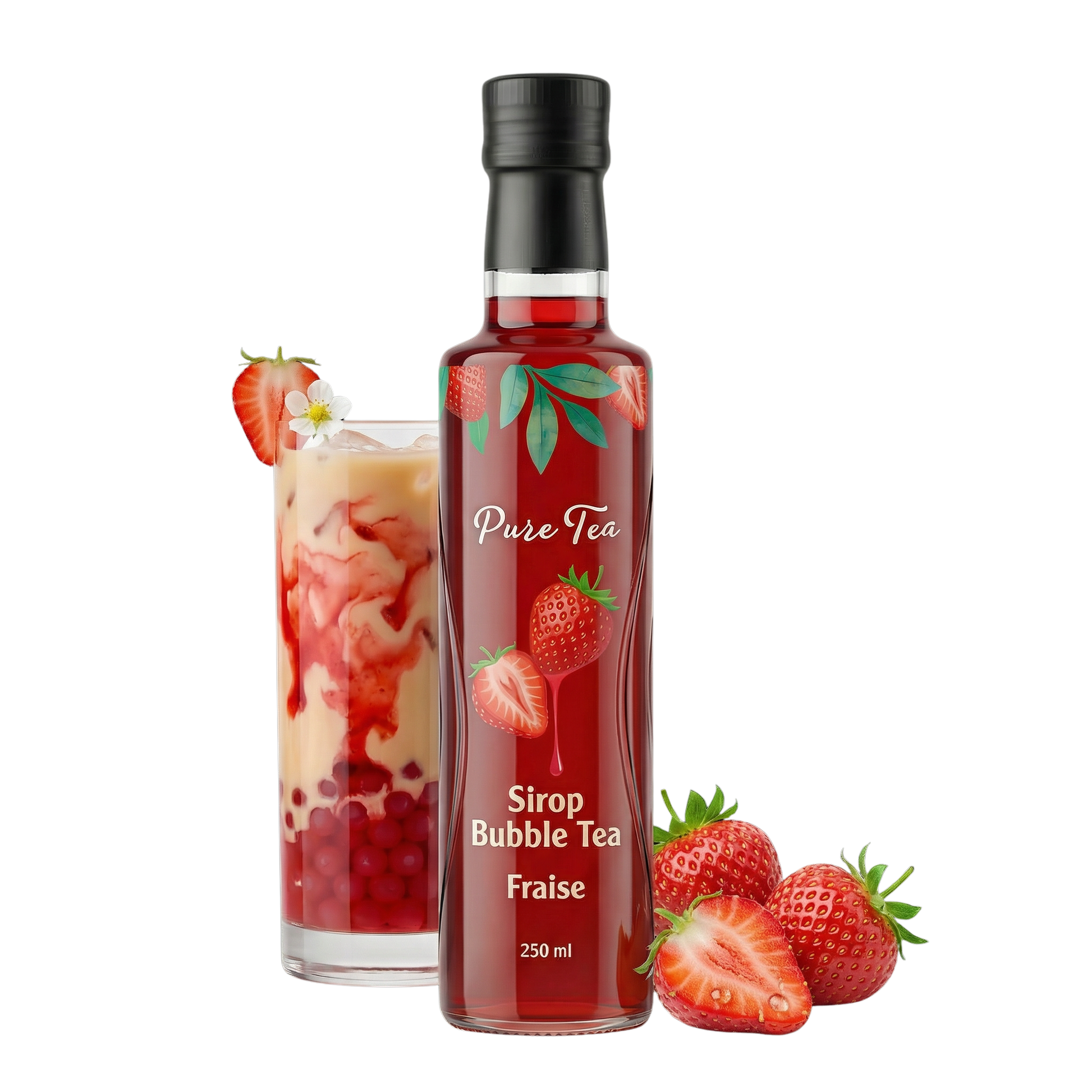 Sirop Bubble Fraise - Pure Tea