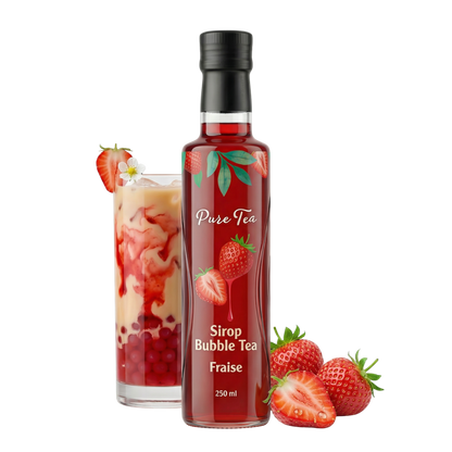 Sirop Bubble Fraise - Pure Tea