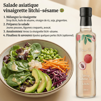 Sirop Bubble Litchi - Pure Tea