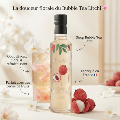 Sirop Bubble Litchi - Pure Tea