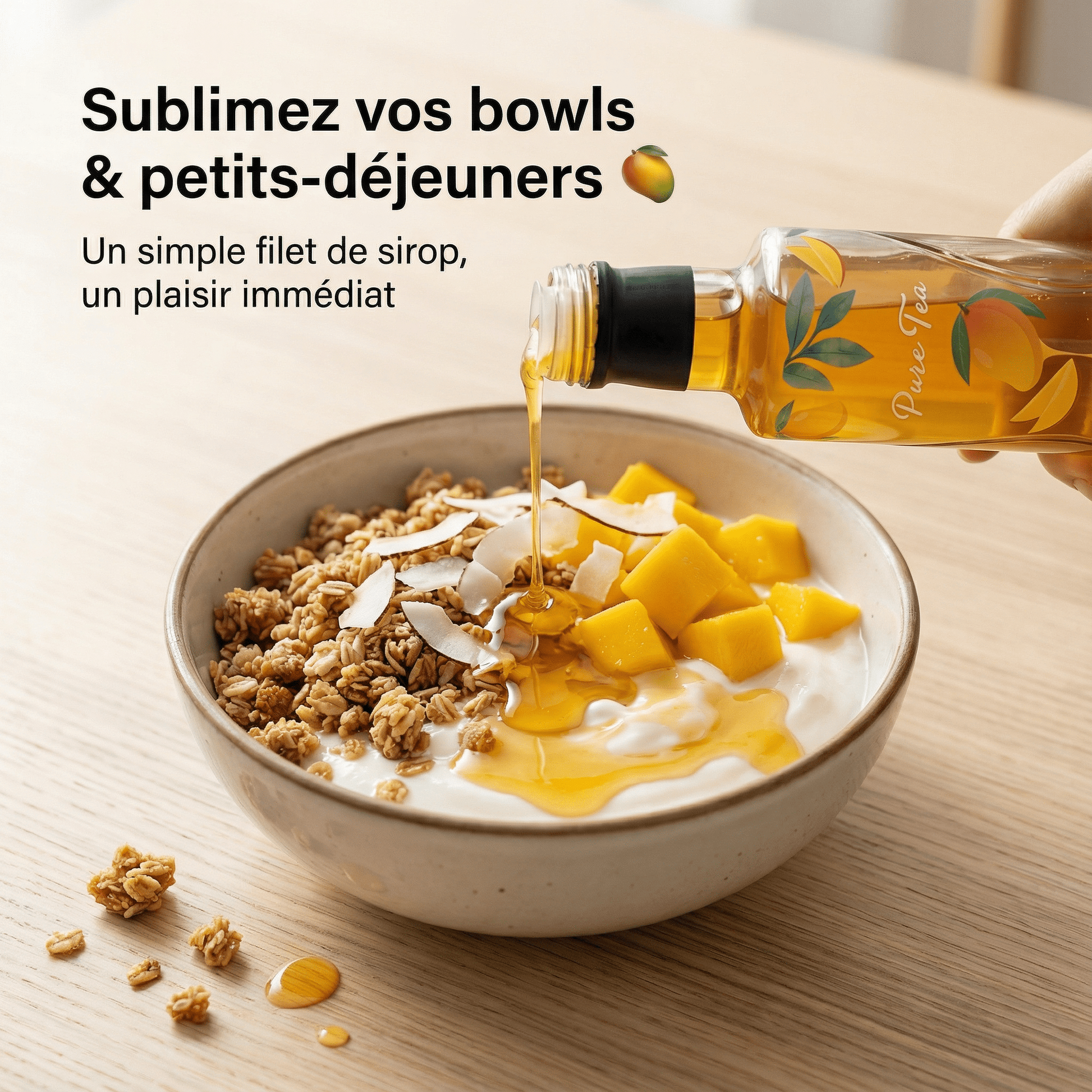 Sirop Bubble Mangue - Pure Tea