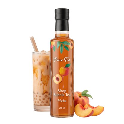 Sirop Bubble Pêche - Pure Tea
