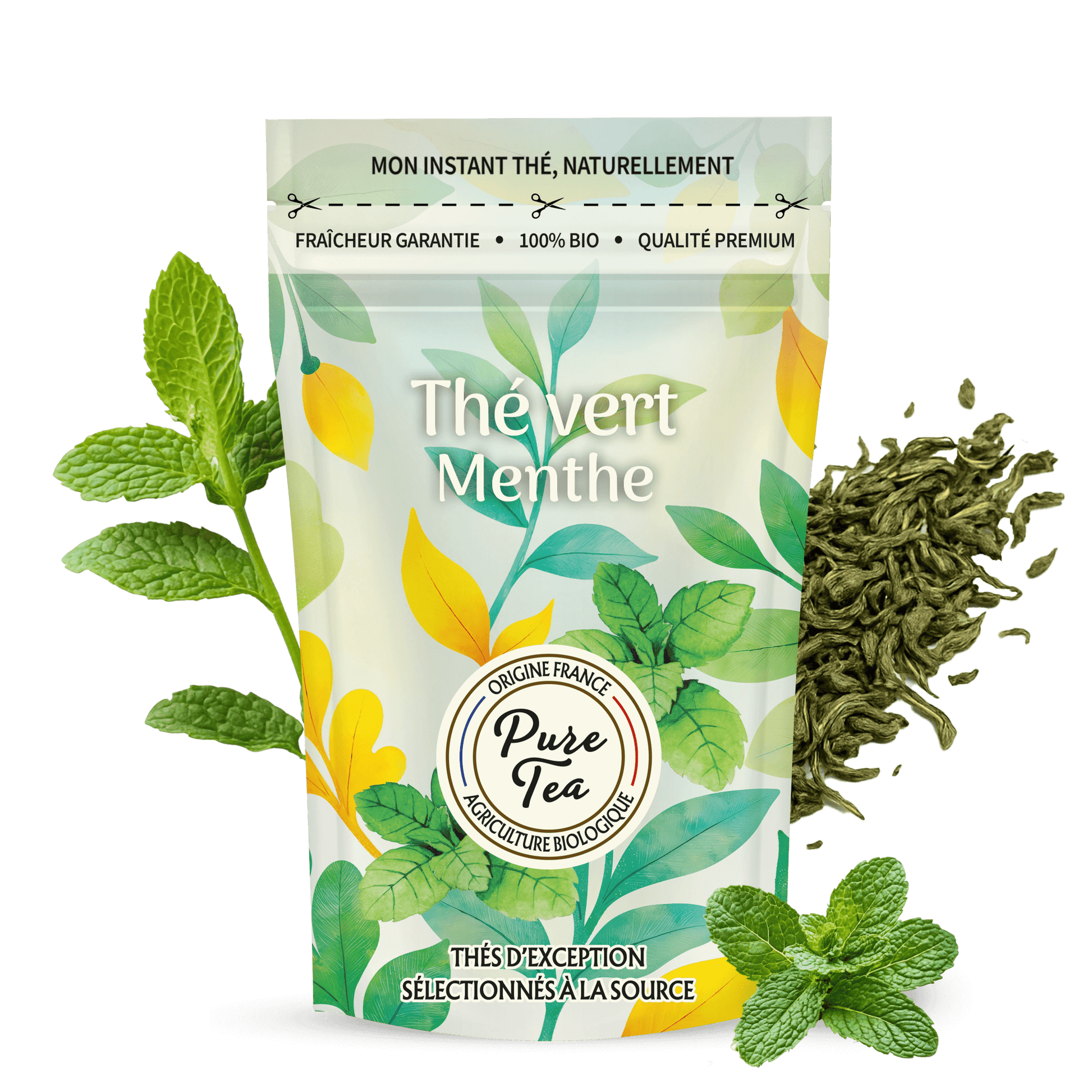 Thé à la Menthe Verte Bio - Pure Tea