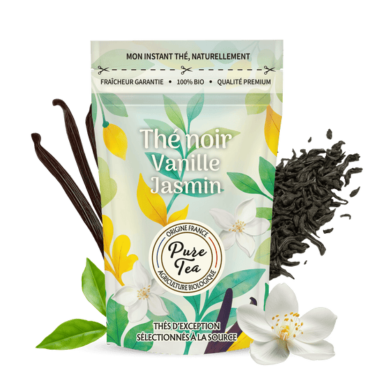 Thé Vanille Jasmin Bio - Pure Tea